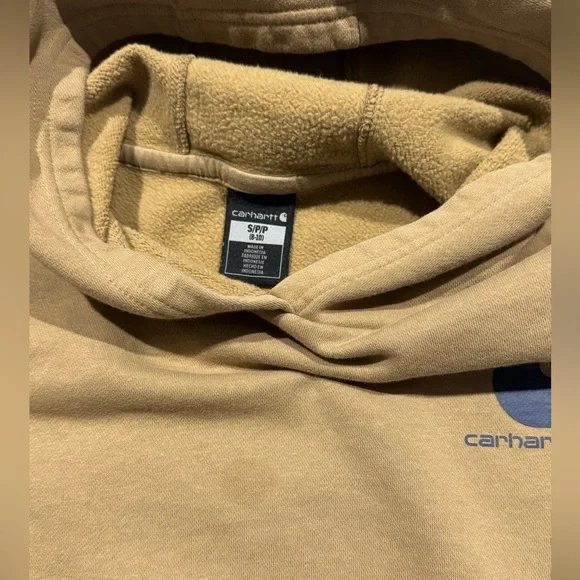 Carhartt Boys Long Sleeve Graphic Sweatshirt Carhartt Brown Size Small (8-10) - Picture 4 of 6